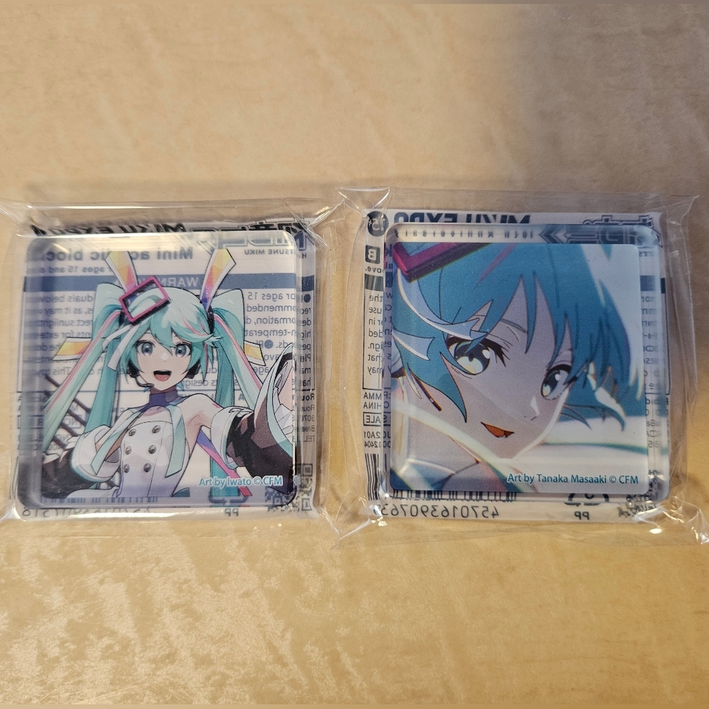 Miku Expo Acrylic Blocks